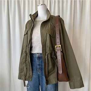 J. Crew Olive Utility Jacket